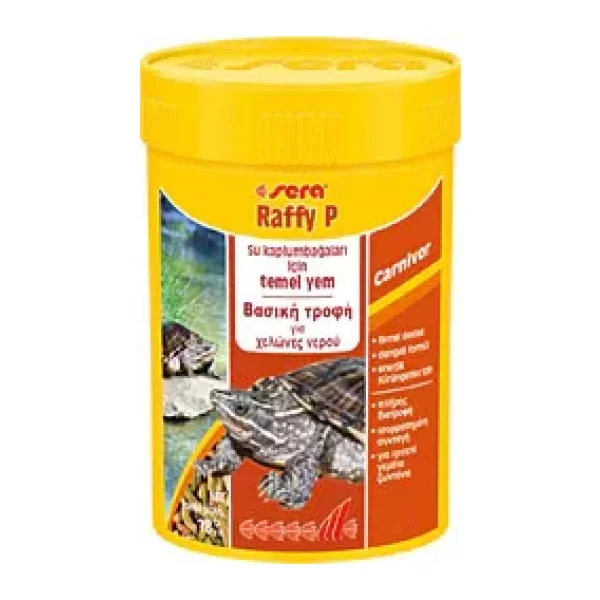 Sera Raffy P 250 ml 50 gr Kaplumbağa Yemi