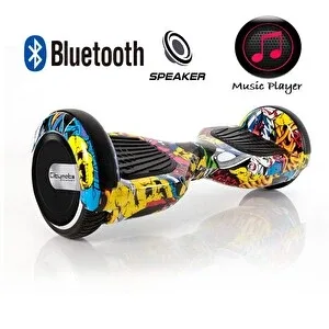Citymate Hoverboard Smart Scooter Elektrikli Kaykay Bluetooth Speakerlı - Renkli
