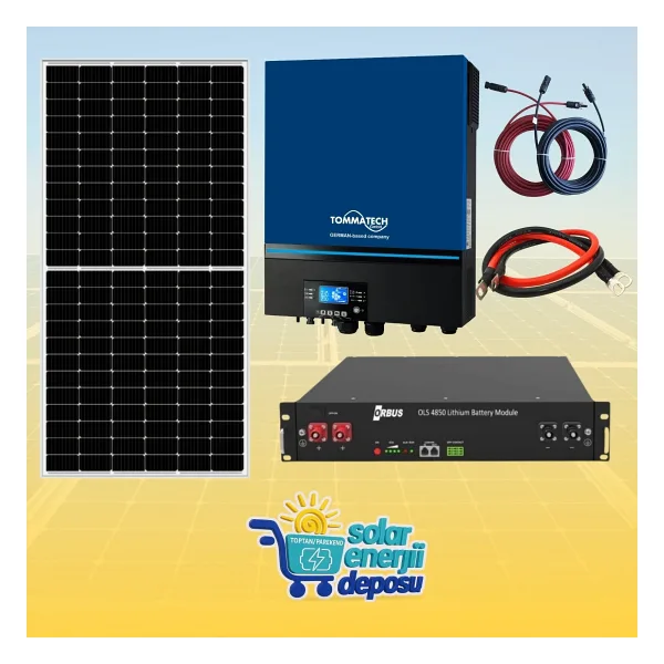 Solar Enerji Deposu 7000w Lityum Güneş Enerjisi Paketi