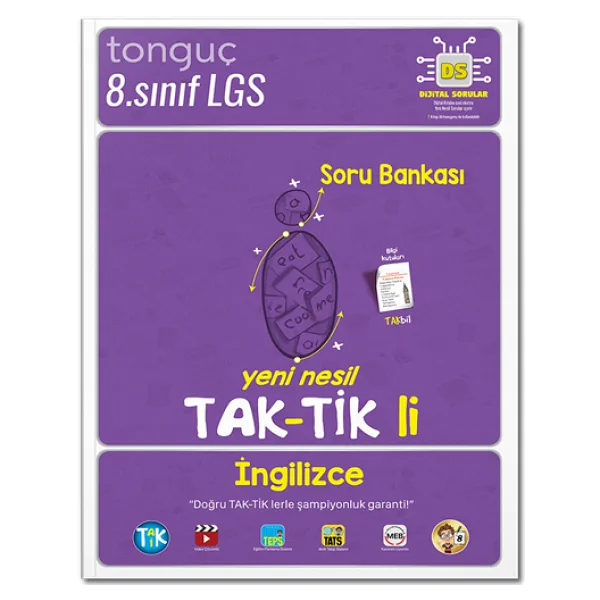 Tonguç Akademi Taktikli 8. Sınıf LGS İngilizce Soru Bankası