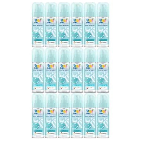 Uni Baby Bebeksi Dokunuş Bebek Kolonyası 150 ml 18 Adet
