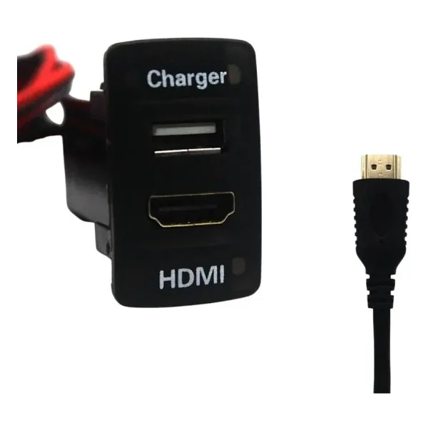 USB + HDMI Şarj Soket Paneli
