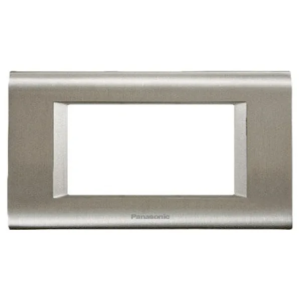 Viko Panasonic Thea 4M Sistema Inox+Metalik Beyaz Çerçeve - WVTF18445IN-TR