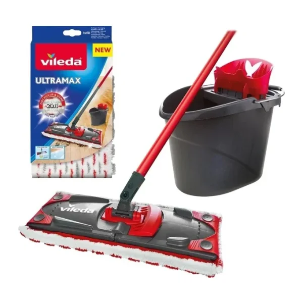 Vileda Ultramax Temizlik Seti + Yedek Mop