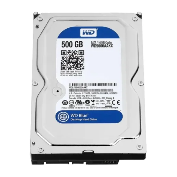 Western Digital Caviar Blue WD5000AAKX SATA 3.0 7200 RPM 3.5" 500 GB Harddisk