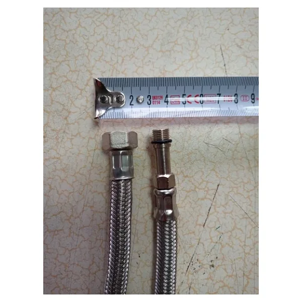 1 Adet 70 Cm Armatür Flex Çelik Örgülü Bağlantı Hortumları