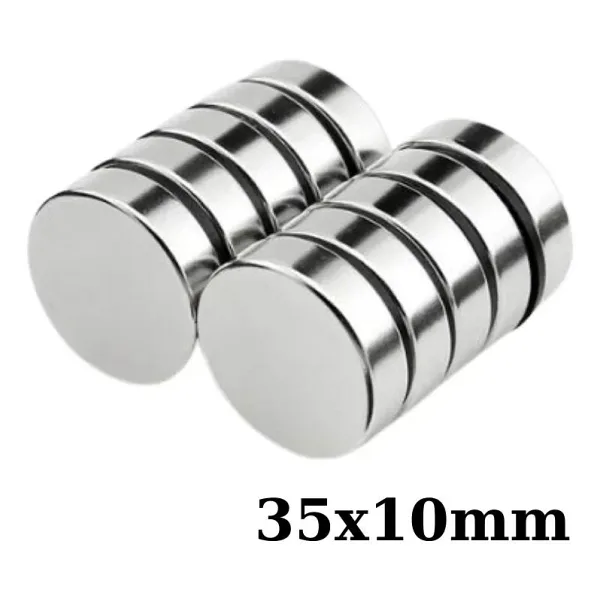 35x10mm Neodyum Güçlü Mıknatıs - Neodim Magnet