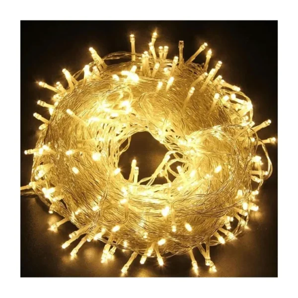 5m 30 Led Gün ışığı 2 Kademeli Şeffaf Kablo