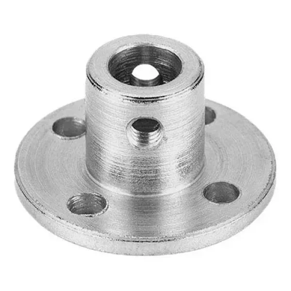 6mm Motor Bağlantı Aparatı - Alüminyum Göbek