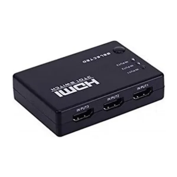 Alfais 4750 3 Giriş 1 Çıkış Kumandalı HDMI Switch