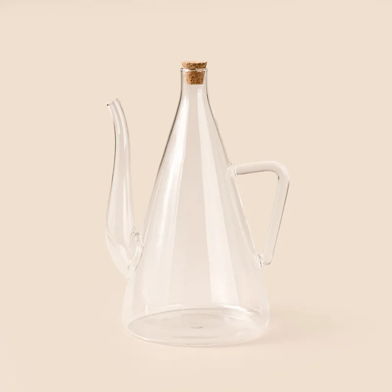 Arow Lina Borosilikat Cam Yağlık - 600 ml - Şeffaf