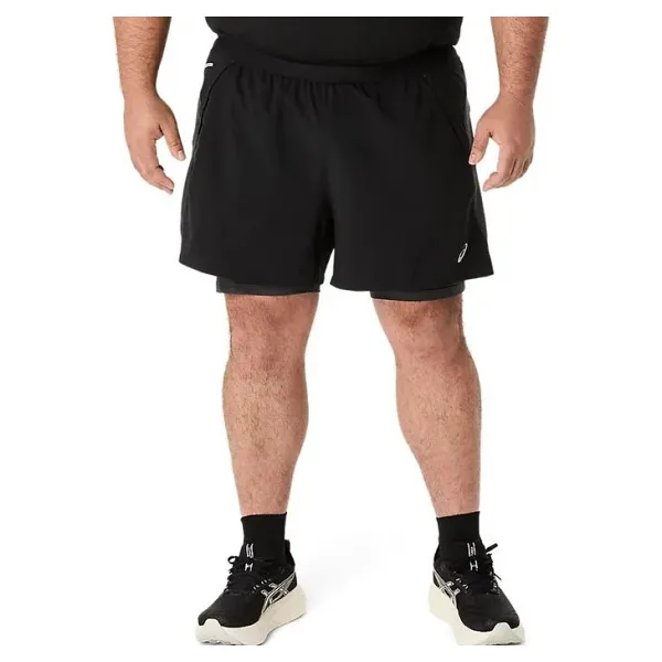Asics Road 2IN1 5 Inch 2011D245 Erkek Taytlı Şort