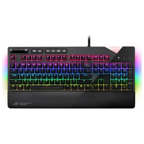 Asus ROG Strix Flare Aura Sync RGB Mekanik Oyuncu Klavye - Cherry MX Red
