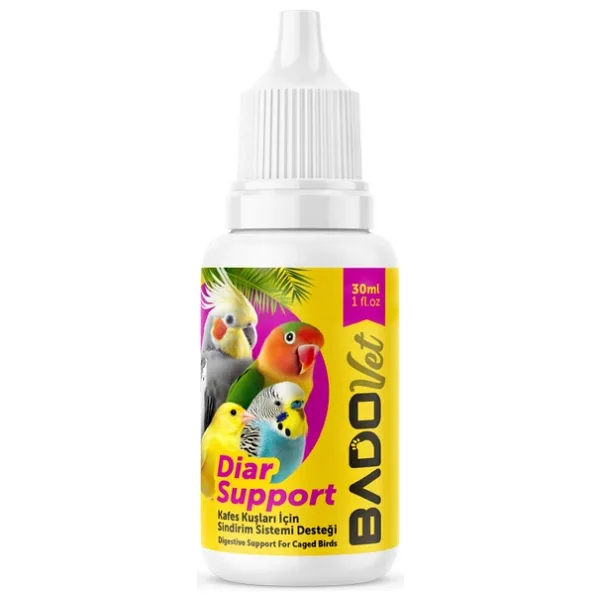 Bado Diar Support Kafes Kuşları İçin Sindirim Sistemi Desteği 30 Ml