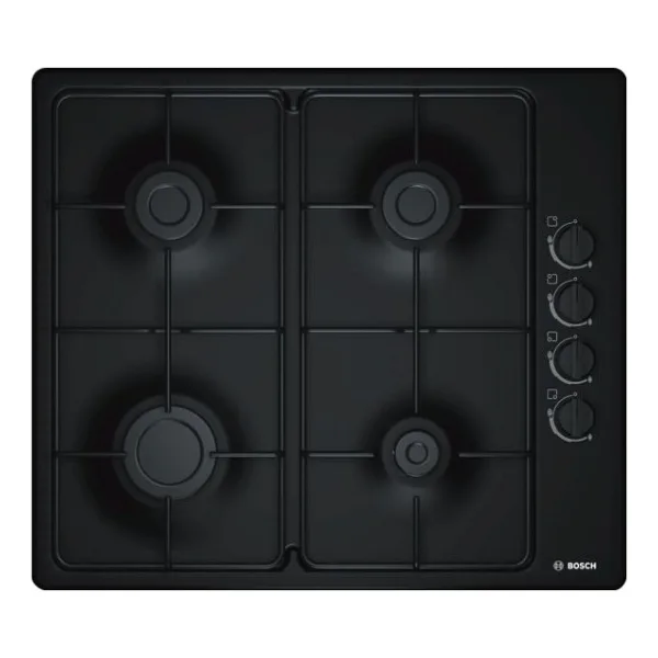 Bosch PBP6C6B80O Doğalgazlı Ankastre Siyah Emaye Ocak