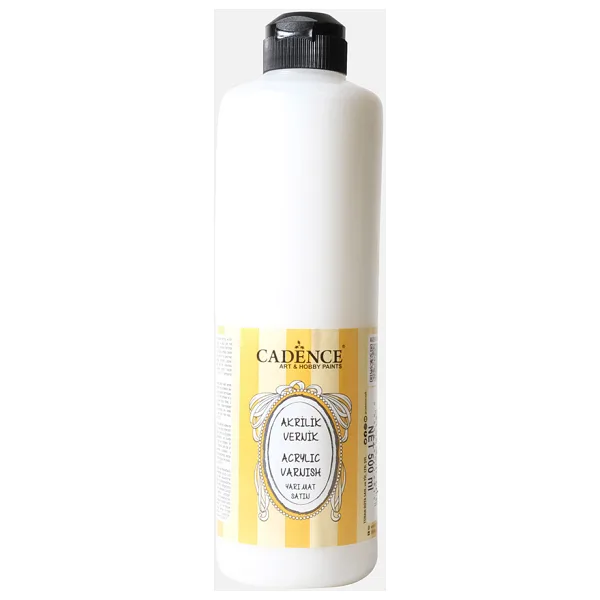 Cadence Yarı Mat Su Bazlı Vernik 500 ML