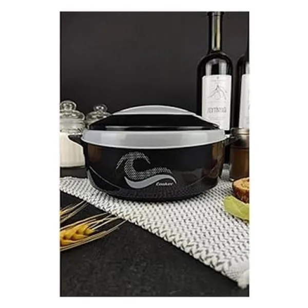 Cooker CKR-3149 Siyah 1 lt Çelik Yemek Termosu