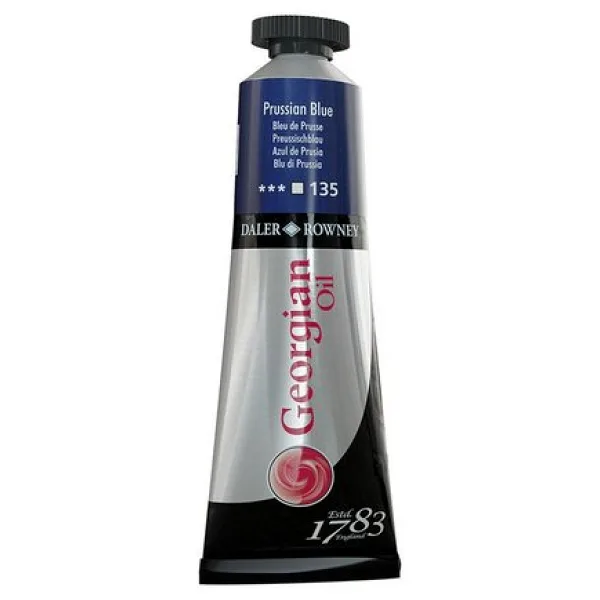 Daler-Rowney Georgian 38 ml Yağlı Boya N:135 Prussian Blue