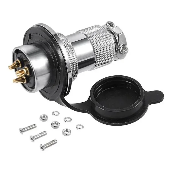 DF25 3 Pin 25mm Su Geçirmez Konnektör Takımı