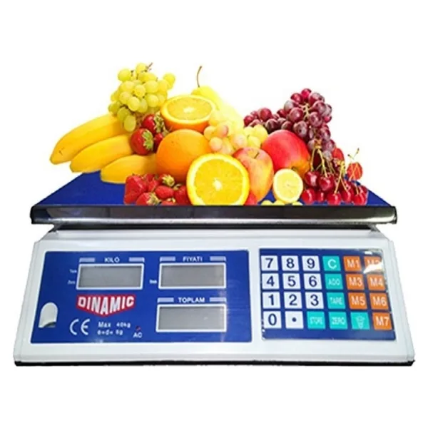 Dinamic ACS-809T 40 kg Elektronik Terazi