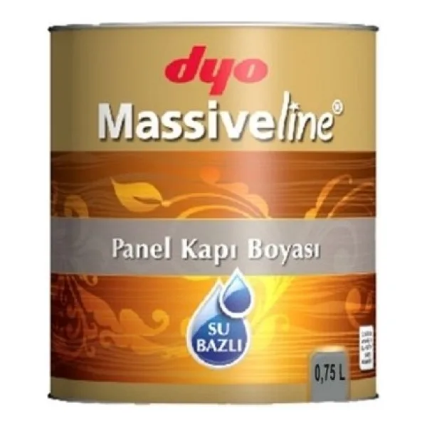 Dyo massiveline su bazlı panel kapı boyası 2.5L beyaz