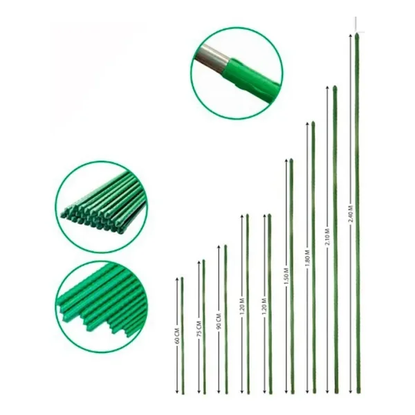 Ennalbur Bitki Destek ÇuBuğu 8 mm 90 cm 5 Adet