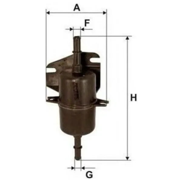 Fıat Siena 1.2 İ.e. 8V 01.2002 - 03.2004 Bosch Benzin Filtresi