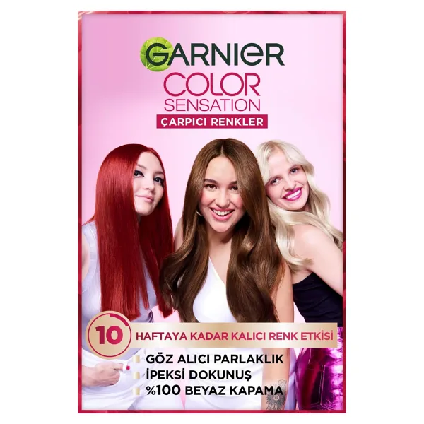 Garnier Çarpıcı Renkler 7.40 Tarçın Bakır Saç Boyası