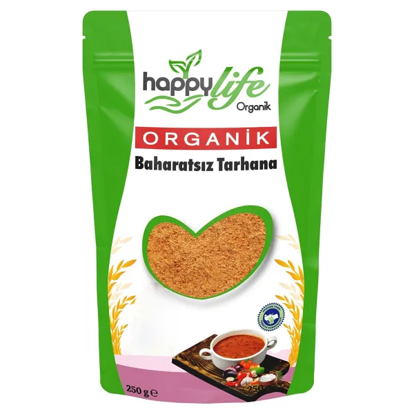 Happy Life Organik Baharatsız Tarhana 250 gr
