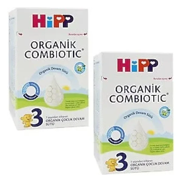 Hipp Organik Combiotic 3 Devam Sütü 800 gr 2 Adet