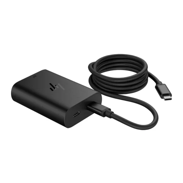 Hp 65W Gan Usb-C Dizüstü Bilgisayar Şarj Cihazı 600Q7AA - Siyah