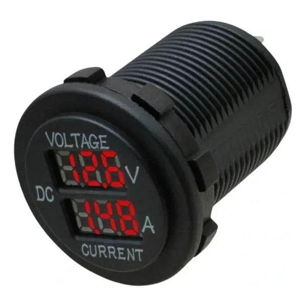 IC-231E Pano Uçlu Volt-Ampermetre 28mm