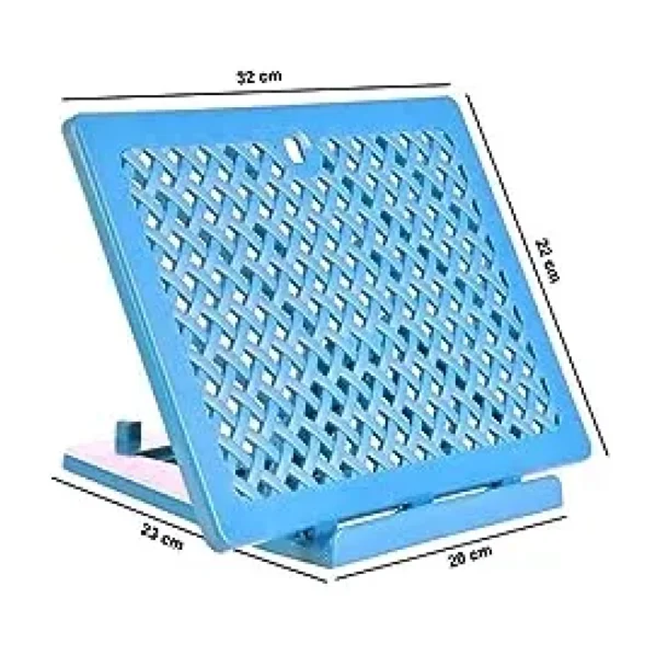 ihvan online Plastik Rahle - Pratik Rahle - Masa Üstü Rahlesi - Kitap Okuma Standı (Mavi)