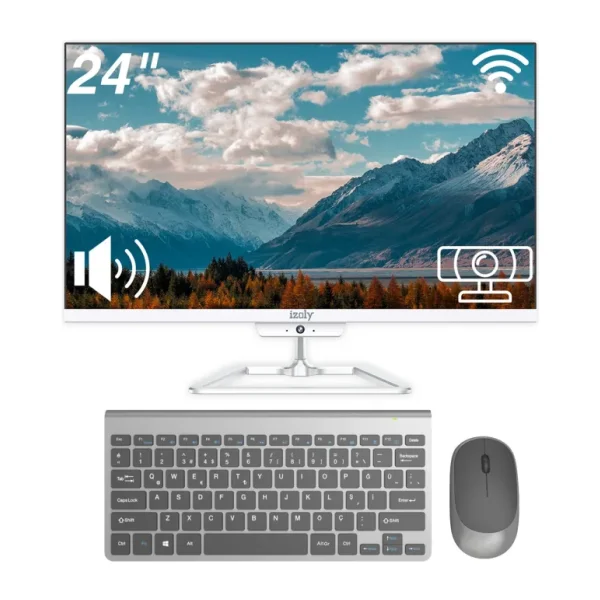İzoly Izoly A7016 I7 2600 16GB 512B SSD Freedos 24" Fhd Wifi 6 / BT All In One Bilgisayar - 512GB