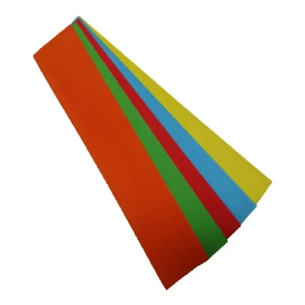 Krapon Kağıdı 5 Renk 50x200 Cm 1 Paket ( Grapon )
