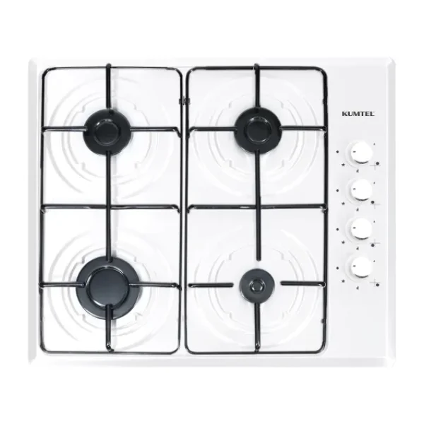 Kumtel M6-40BF Beyaz Violet Ankastre Ocak