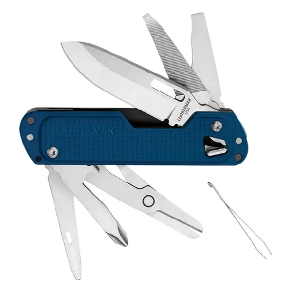 Leatherman Free T4 12 Mavi Fonksiyonlu Çok Amaçlı Çakı