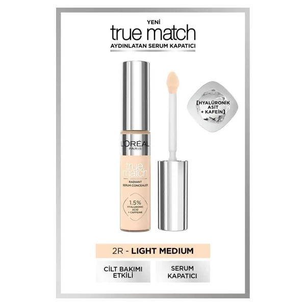 L'Oreal Paris True Match Aydınlatan 2R 11 ml Serum Kapatıcı