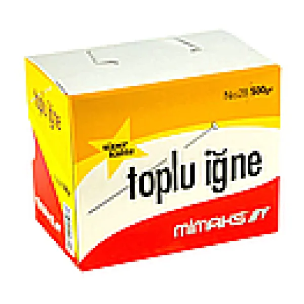 Mimaks Nikelli Toplu Iğne 250GR Kutu (TI250)