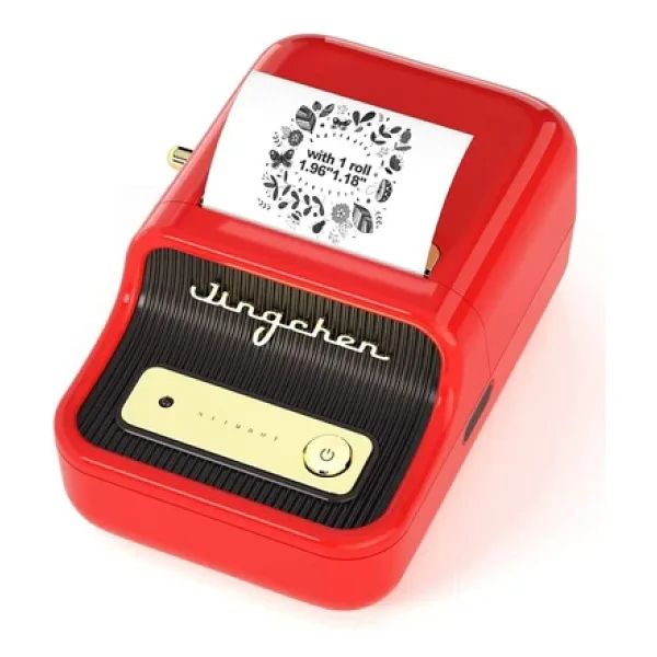 Niimbot B21 Kırmızı Bluetooth Taşınabilir Etiket Makinesi