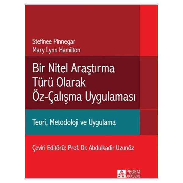 Pegem Akademi Bir Nitel Araştırma Türü Olarak Öz Çalışma Yönetimi