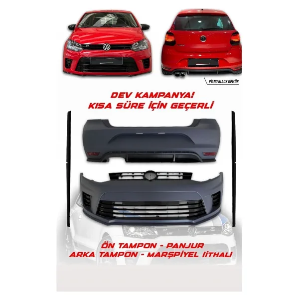Polo Wrc Ön Tampon Polo Gti Arka Tampon Polo Ön & Arka Tampon 2010-2017