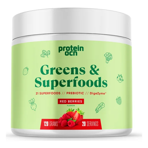 Proteinocean Greens Superfoods Mango Pineapple 120 gr Öğün Tozu