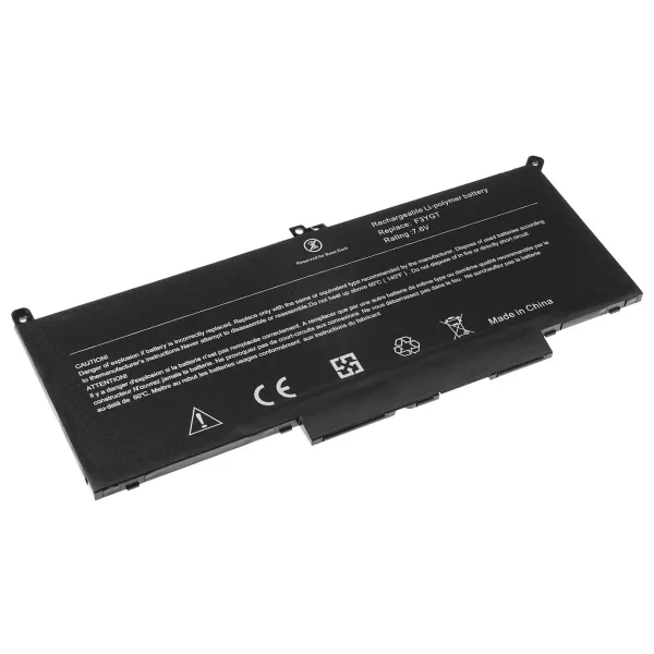 RETRO Dell Latitude 7280, 7290, 7380, 7390, F3YGT Notebook Bataryası - Ver.2 - 4 Cell