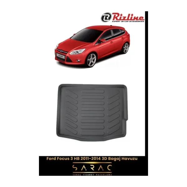 Rizline Ford Focus 3 Hb 2011-2014 3d Bagaj Havuzu