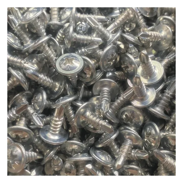 Rysb 4,2X25 Mm 100 Adet Beyaz Pul Başlı Matkap Uçlu Vida Otomatik Vida