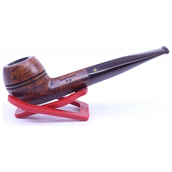Şahin Sarı Yıldız Bulldog 9mm Filtreli Ebonit Saplı Pipo Mod Pet-200 237212