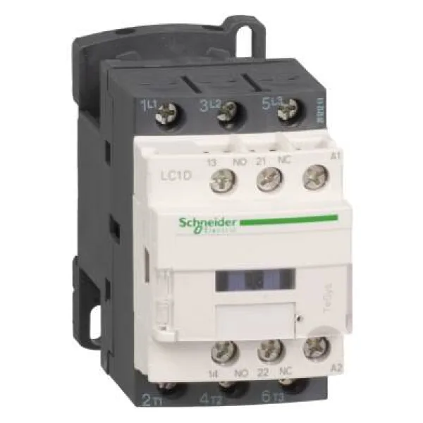 Schneider TeSys Deca Kontaktör 3P 9A AC3 220VAC LC1D09M7