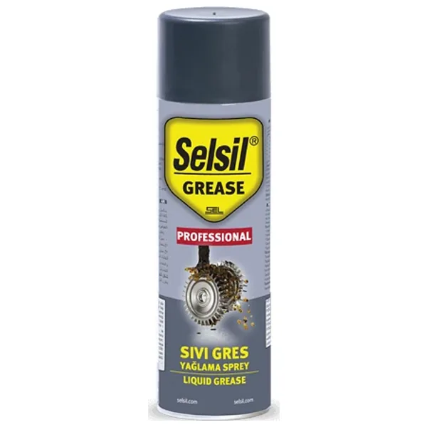 Selsil 500 ml Sıvı Gres Yağlama Spreyi