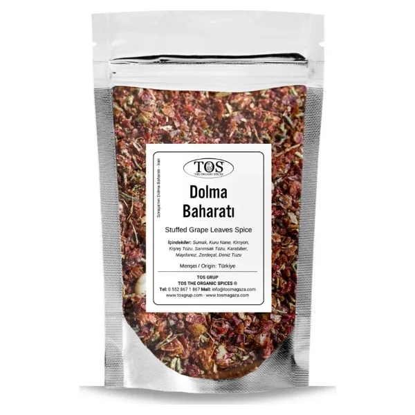 Soraya'nın Dolma Baharatı 250 gr Soraya's Stuffed Grape Leaves Seasoning